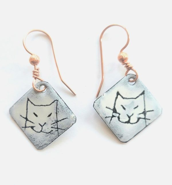 Product Image and Link for Wicked Kitty Earrings