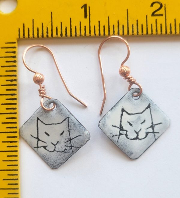 Product Image and Link for Wicked Kitty Earrings