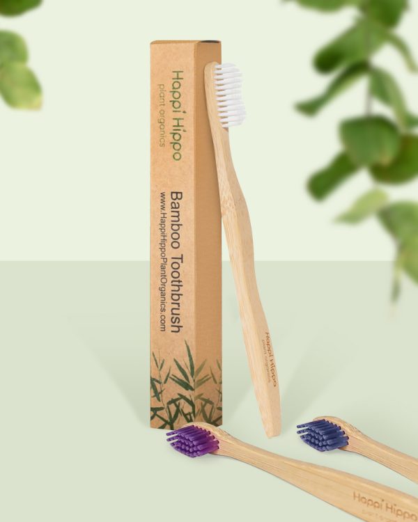 Product Image and Link for Adult Bamboo Toothbrush – White Soft Bristles