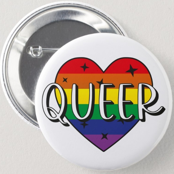 Product Image and Link for Rainbow PRIDE Buttons