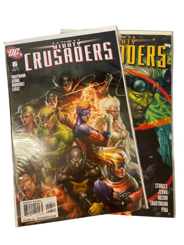 Product Image and Link for The Mighty Crusaders Vol 1-6 DC comics (2011)