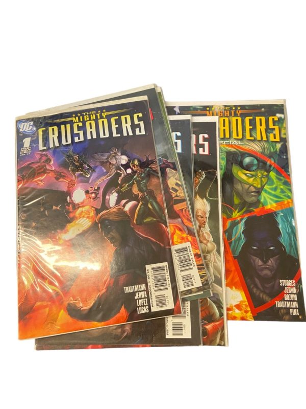 Product Image and Link for The Mighty Crusaders Vol 1-6 DC comics (2011)
