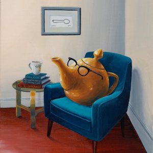 Product Image and Link for “Light Reading” Painting – Paper Print