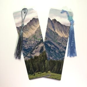 Product Image and Link for Nature Mountain Bookmarks with Decorative Tassel