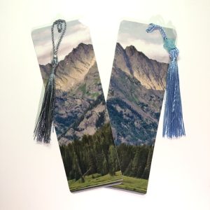 Product Image and Link for Nature Mountain Bookmarks with Decorative Tassel