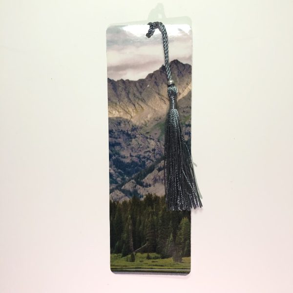 Product Image and Link for Nature Mountain Bookmarks with Decorative Tassel