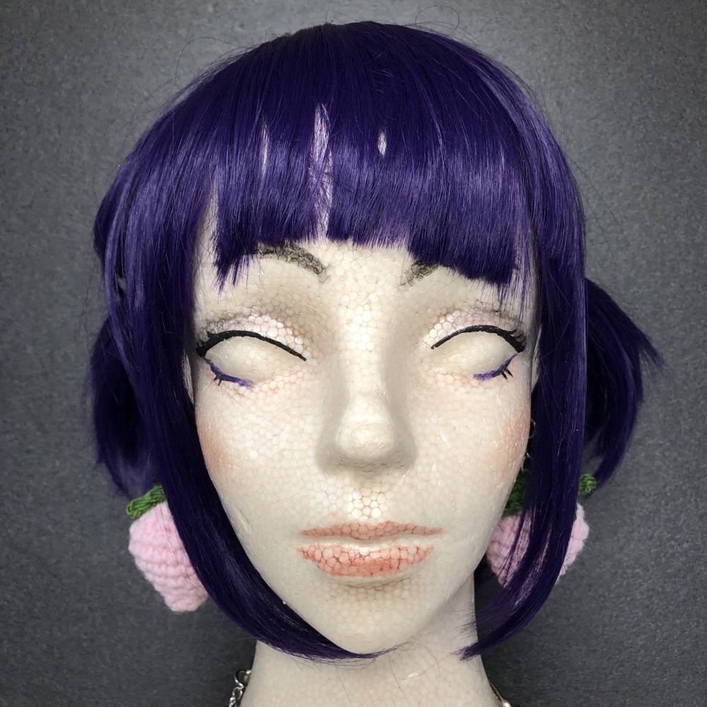 Cute Pink Strawberry Crochet Fruit Earrings California Shop Small