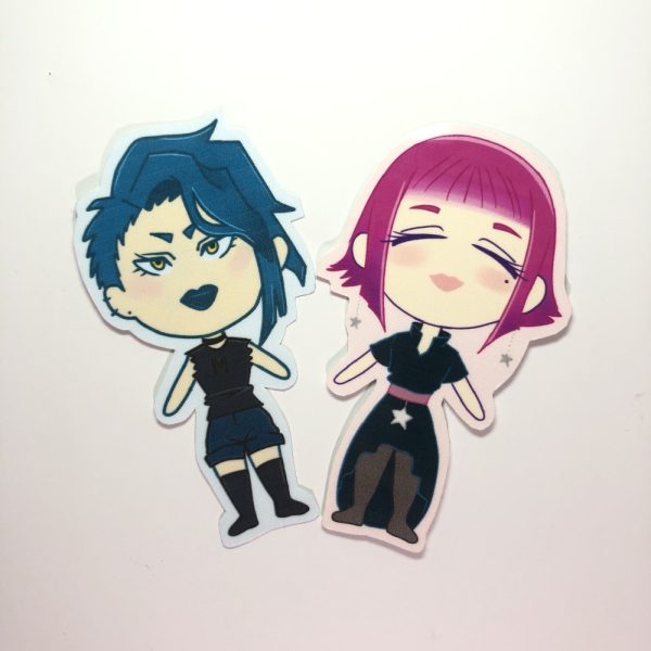 Product Image and Link for Lucy and Tora Sisters Sticker Pack