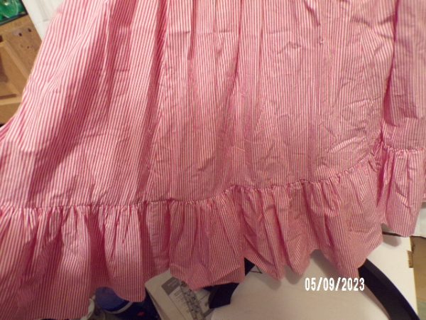 Product Image and Link for J Crew Spaghetti Strap Dress Dark Pink & White Striped 00 NWT