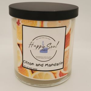 Product Image and Link for Citron and Mandarin 9 oz Soy Candle