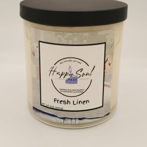 Product Image and Link for Fresh Linen 9 oz Soy Candle