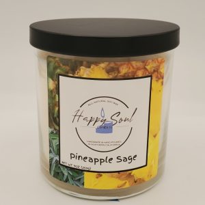 Product Image and Link for Pineapple Sage 9 oz Soy Candle