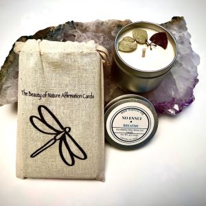Product Image and Link for Affirmation card and candle bundle