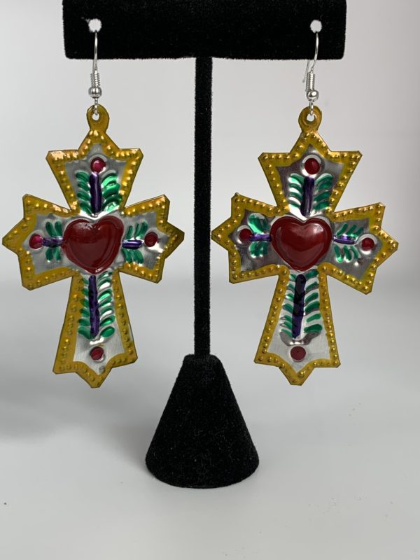 Product Image and Link for Oaxacan Earrings-Tinplate