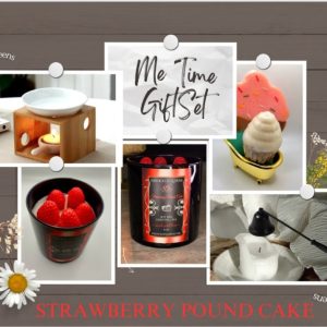 Product Image and Link for Me Time Gift Set Strawberry Pound Cupcake