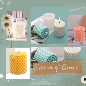 Product Image and Link for 3D Geometric Candles