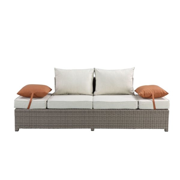 Product Image and Link for SALENA PATIO SOFA AND OTTOMAN