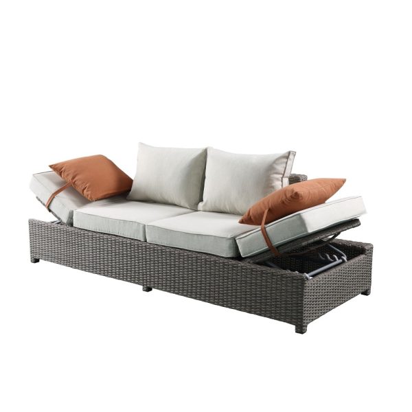 Product Image and Link for SALENA PATIO SOFA AND OTTOMAN