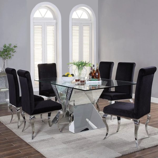 Product Image and Link for SLEEK AND STUNNING NORALIE DINING TABLE SET