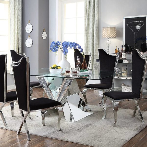 Product Image and Link for SLEEK AND STUNNING NORALIE DINING TABLE SET