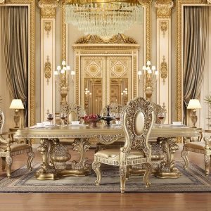 Product Image and Link for LUXURIOUS DINING TABLE SET FROM THE SEVILLE COLLECTION