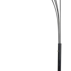 Product Image and Link for CRYSTAL FLOOR LAMP BLACK & GOLD