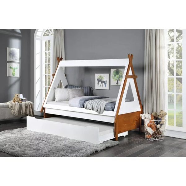 Product Image and Link for BED – LOREEN TWIN BED WITH TRUNDLE