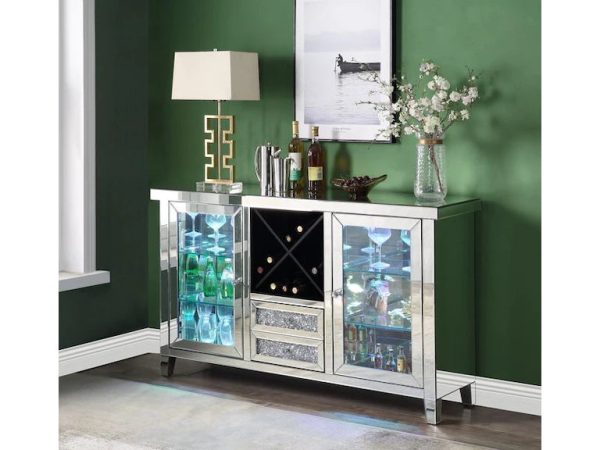 Product Image and Link for NORALIE WINE CABINET WITH LIGHT