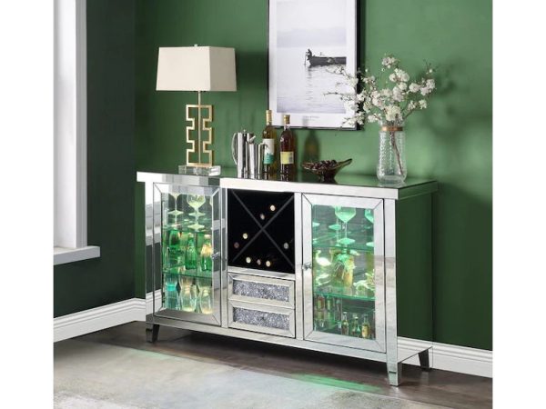 Product Image and Link for NORALIE WINE CABINET WITH LIGHT