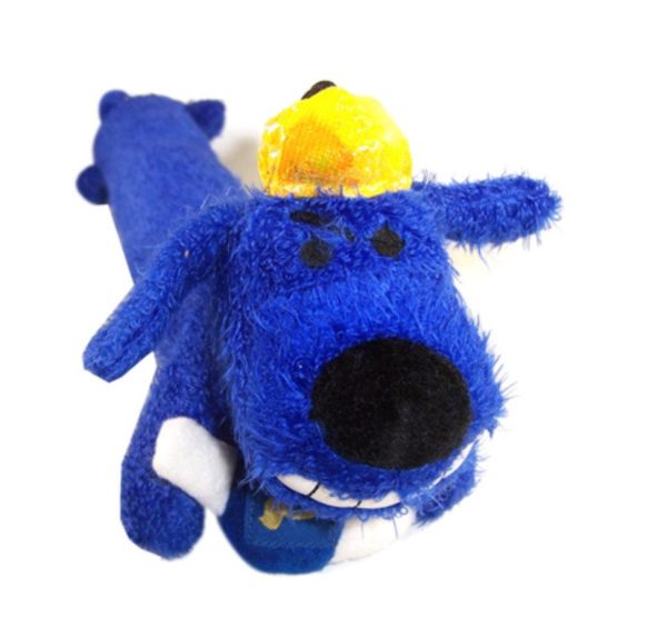 Product Image and Link for Hanukkah Loofa 12″ Dog Toy