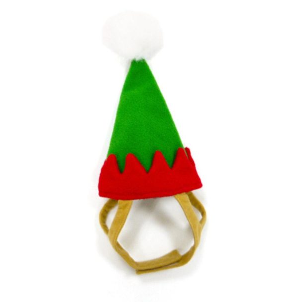 Product Image and Link for Christmas Elf Dog Hat, Medium