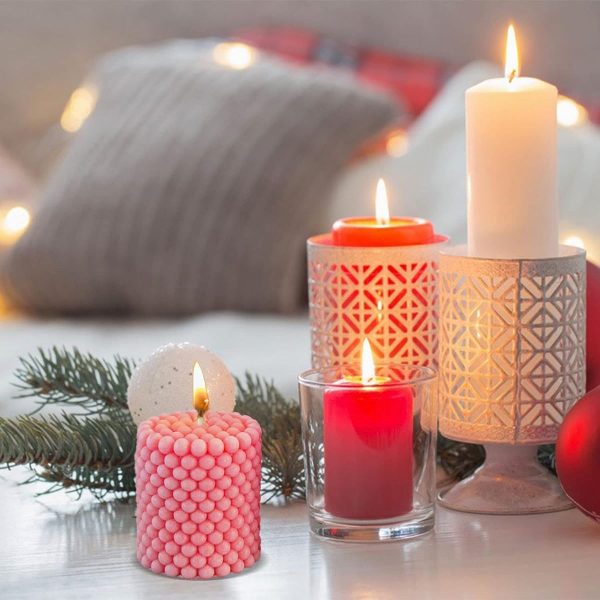 Product Image and Link for 3D Geometric Candles