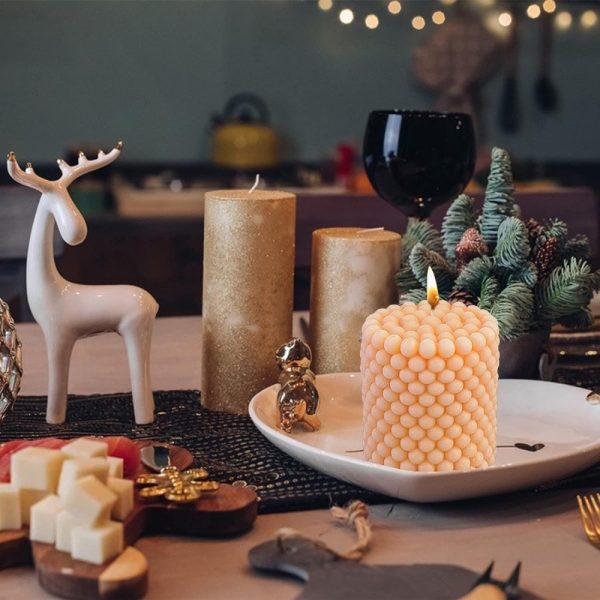 Product Image and Link for 3D Geometric Candles