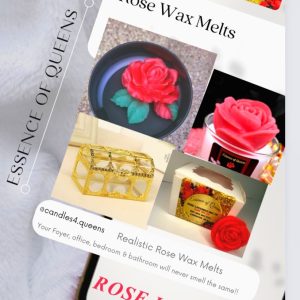 Product Image and Link for ROSE LAVENDER Realistic Wax Melts