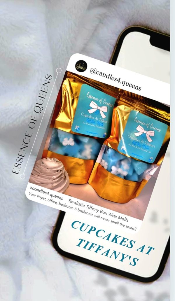 Product Image and Link for CUPCAKE AT TIFFANYS Realistic Wax Melts
