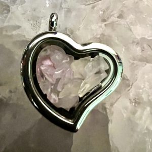 Product Image and Link for Twist Heart Floating Locket