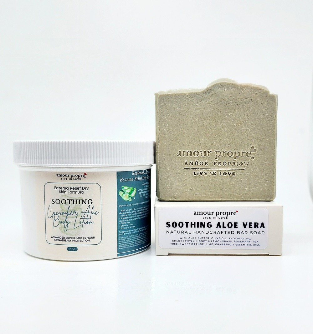 Soothing Cucumber Aloe Body Lotion Eczema Care California Shop Small