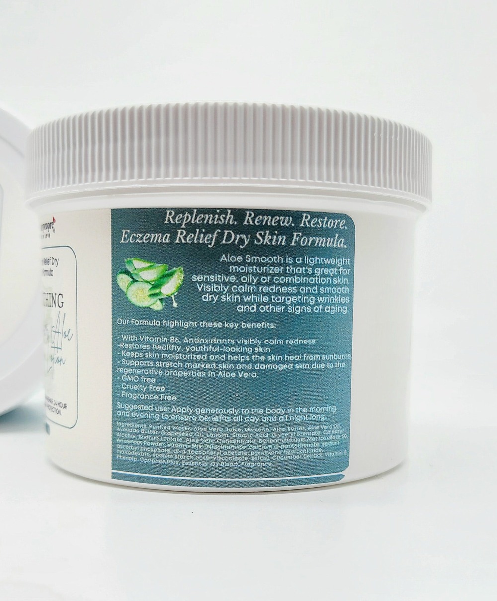 Soothing Cucumber Aloe Body Lotion Eczema Care California Shop Small