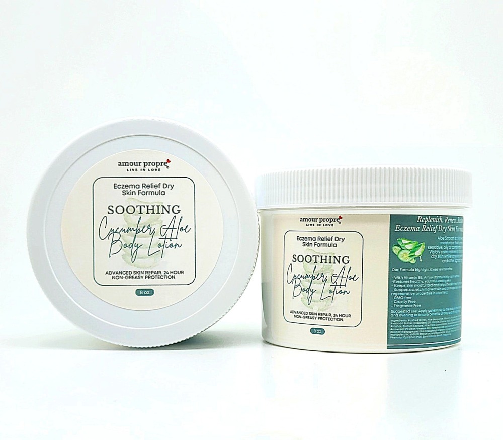 Soothing Cucumber Aloe Body Lotion Eczema Care California Shop Small