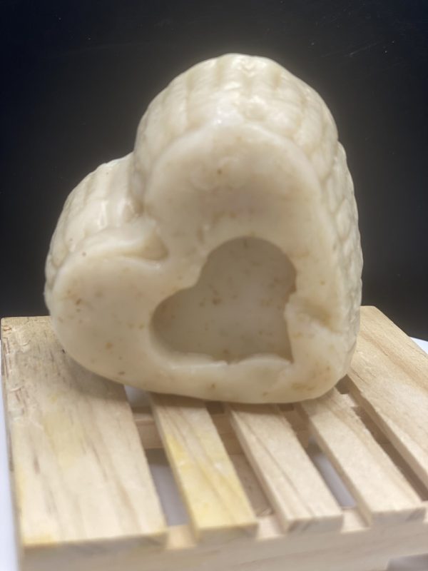 Product Image and Link for Heart shape Oatmeal Body Soap