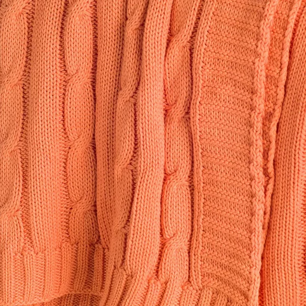 Product Image and Link for 50In. X 60In. Coral Cable Knit Throw