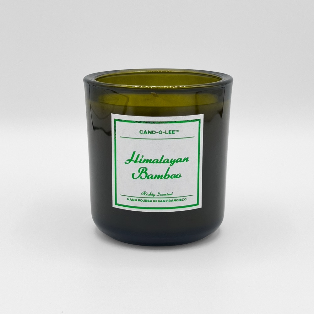 Himalayan Bamboo Scented Candle California Shop Small
