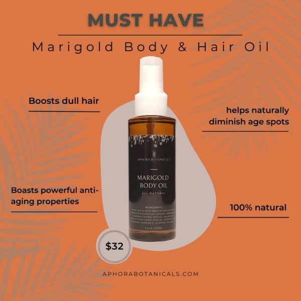 Product Image and Link for Marigold Body Oil