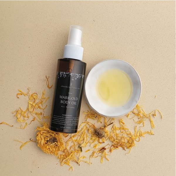 Product Image and Link for Marigold Body Oil