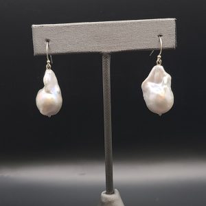 Product Image and Link for Freshwater Baroque Pearl Earrings