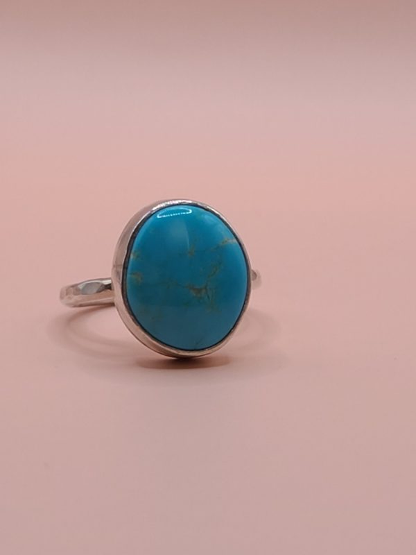 Product Image and Link for Royston Turquoise & Silver ring