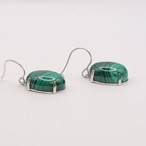 Product Image and Link for Malachite dangle earrings