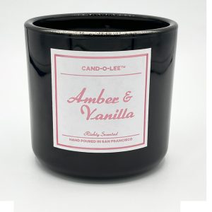 Product Image and Link for Amber & Vanilla Scented Candle – A Spellbinding Creation