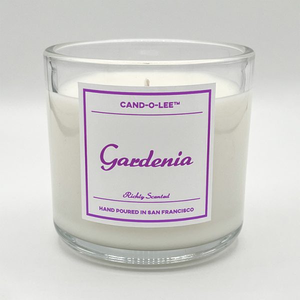 Product Image and Link for Gardenia Scented Candle – Blossoms of Tranquility