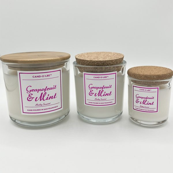 Product Image and Link for Grapefruit & Mint Scented Candle – A Refreshing Escape for Every Occasion